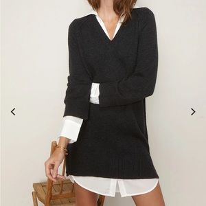 Brochu walker grey dress